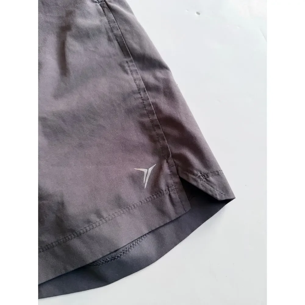 Old Navy Boys Gray Active Shorts - L - Drawstring Waist
